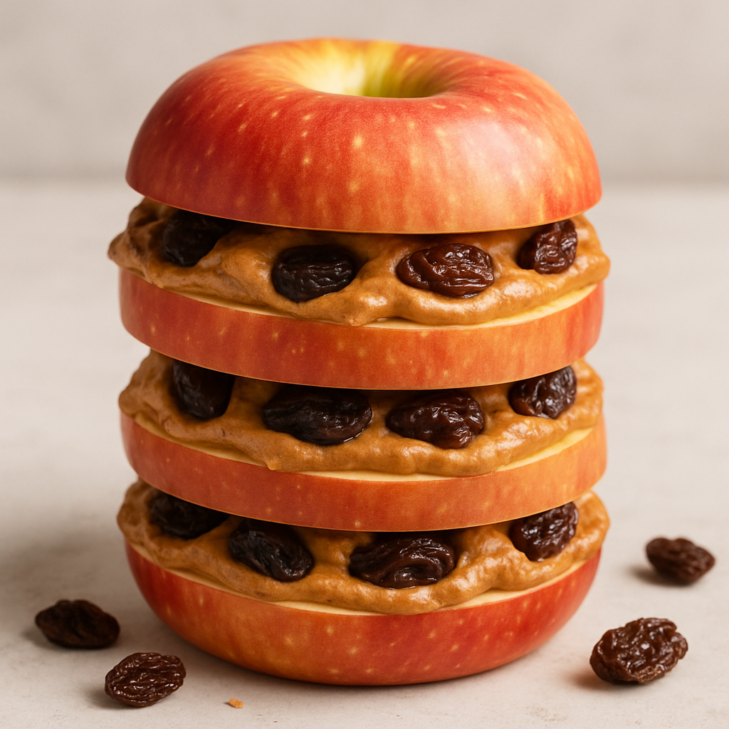 Apple and Almond Butter Sandwiches