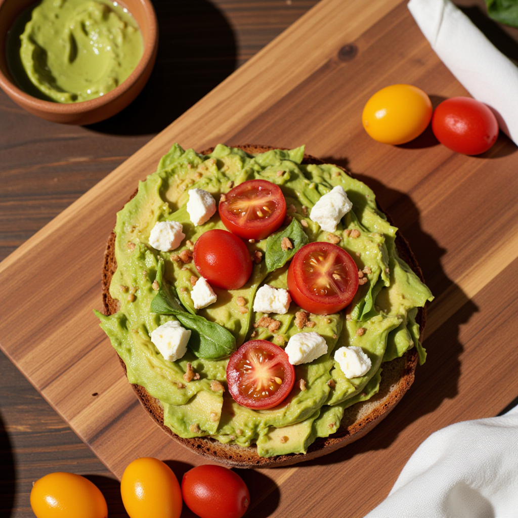 Avocado and Feta Toast