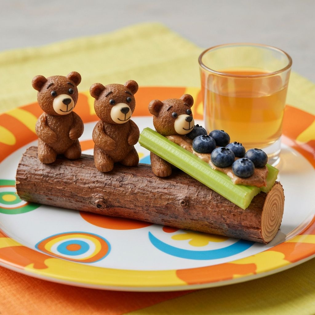 Bears on a Log