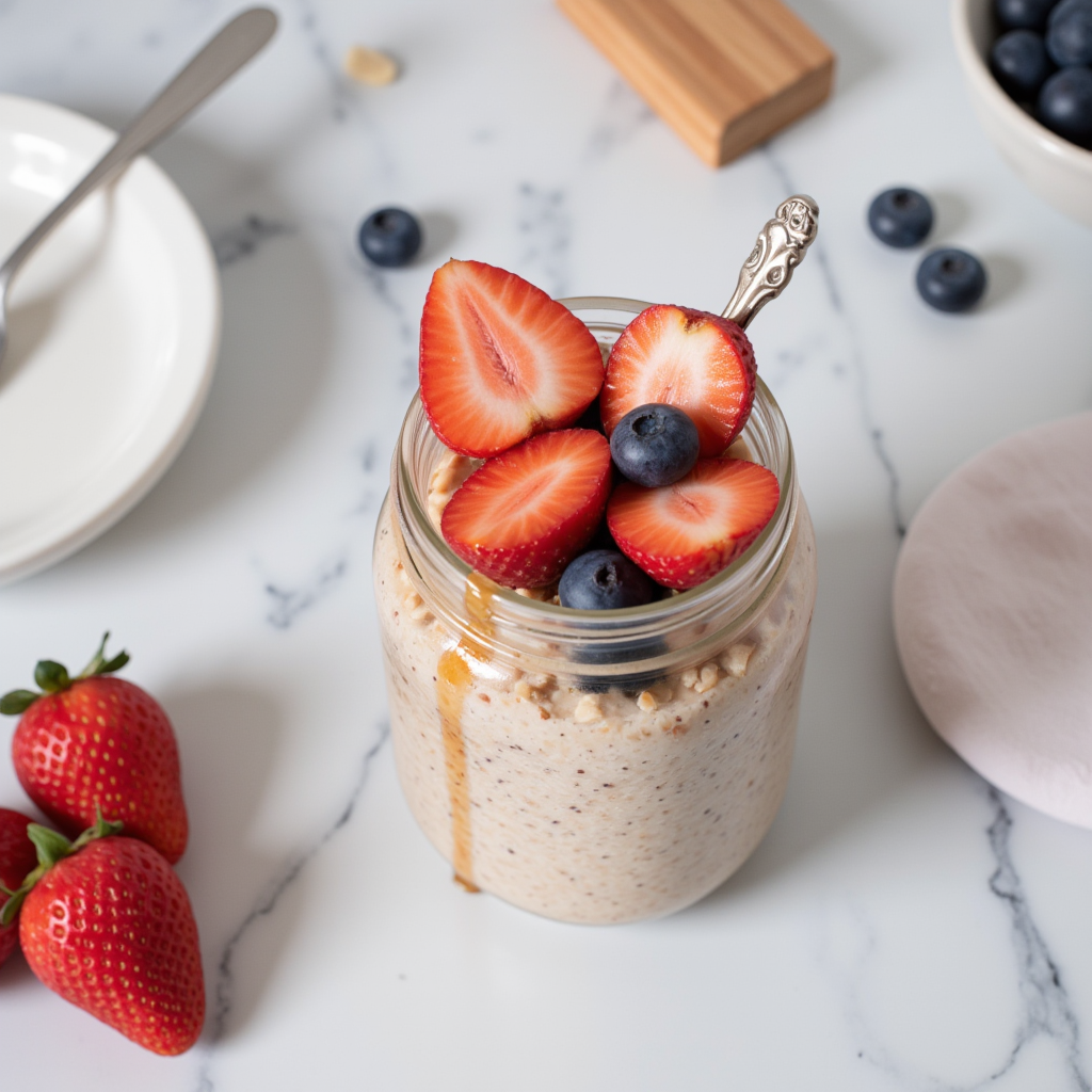 Berry Overnight Oats