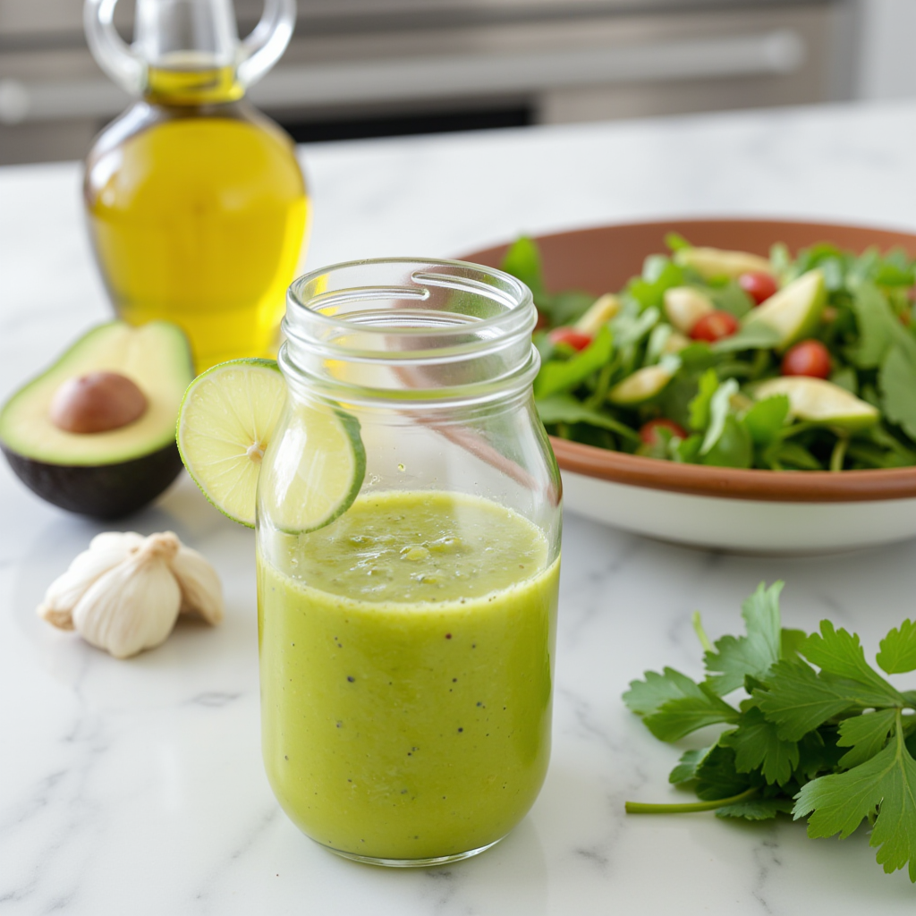 Bright Avocado-Lime Vinaigrette