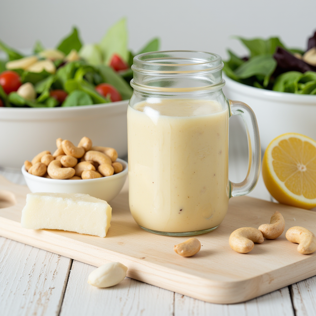 Cashew Parmesan Cream Dressing