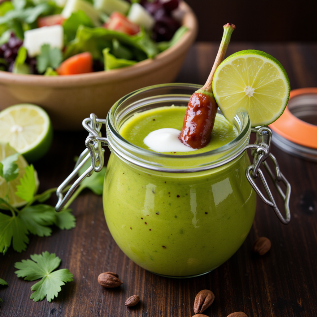 Charred-Lime Guacamole Dressing