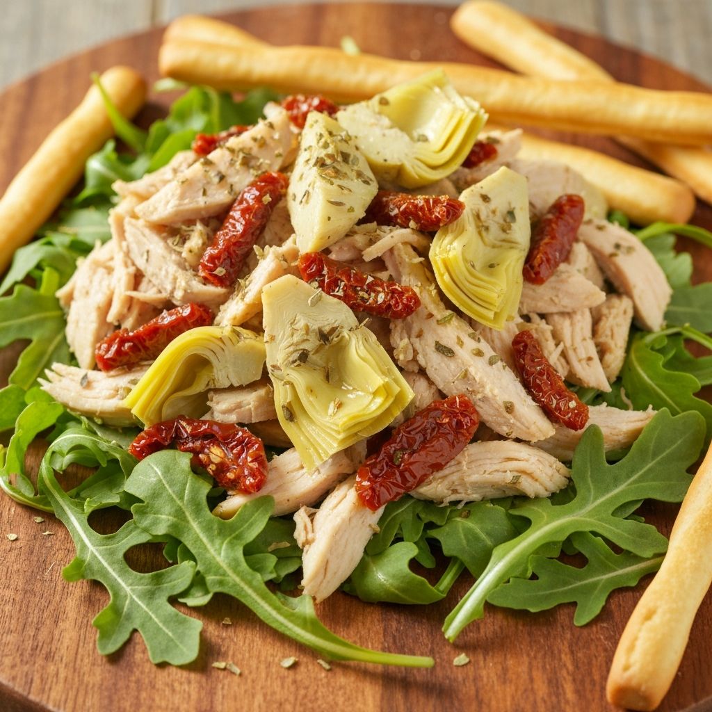 Chicken & Sun-Dried Tomato Antipasto