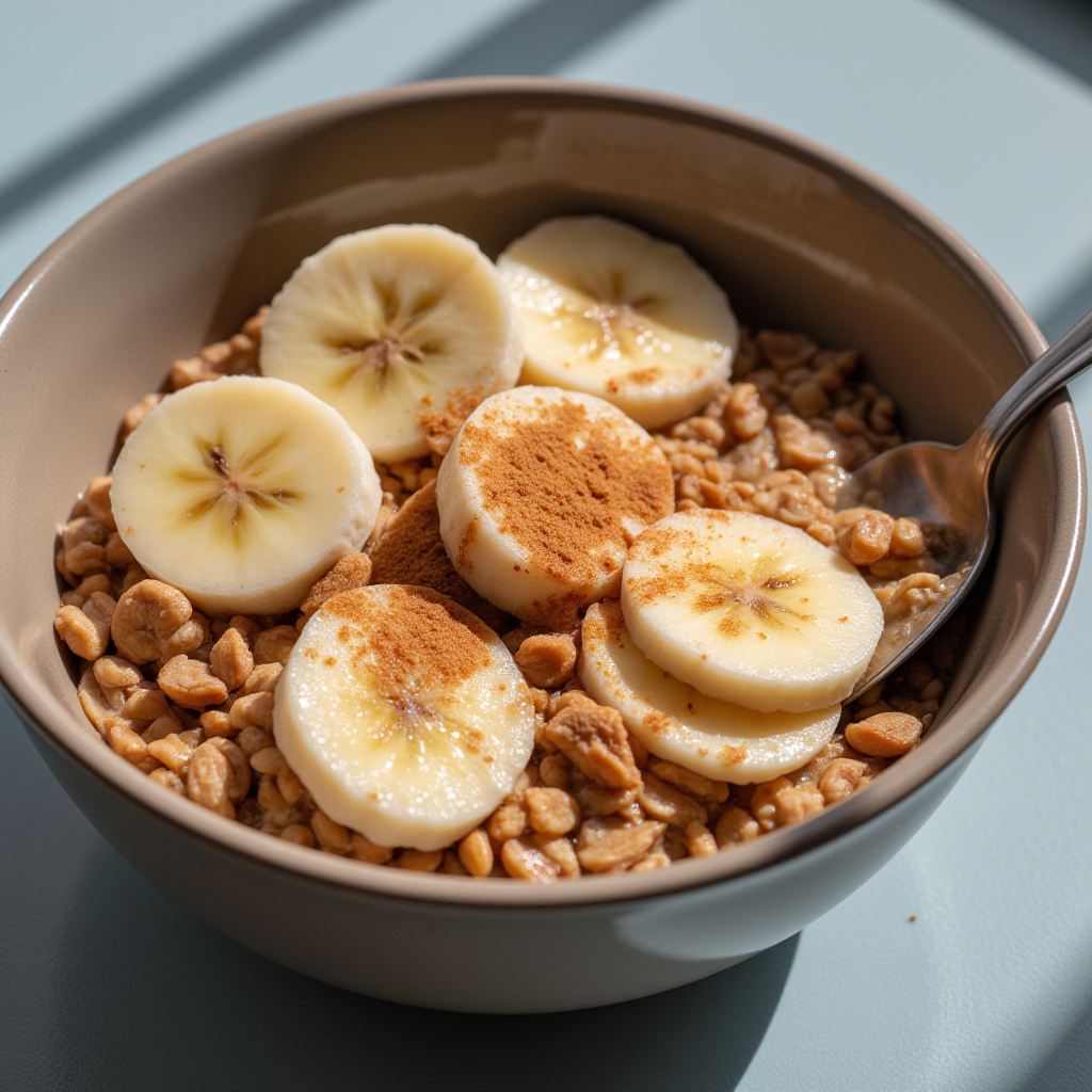 Cold-Brew Cinnamon Oat Bowl