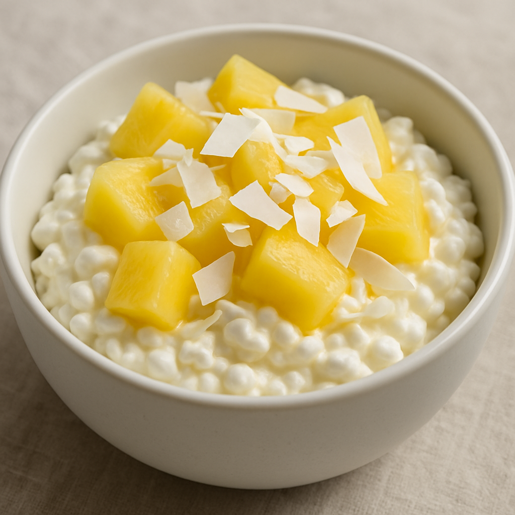 Cottage Cheese Pineapple Bowl