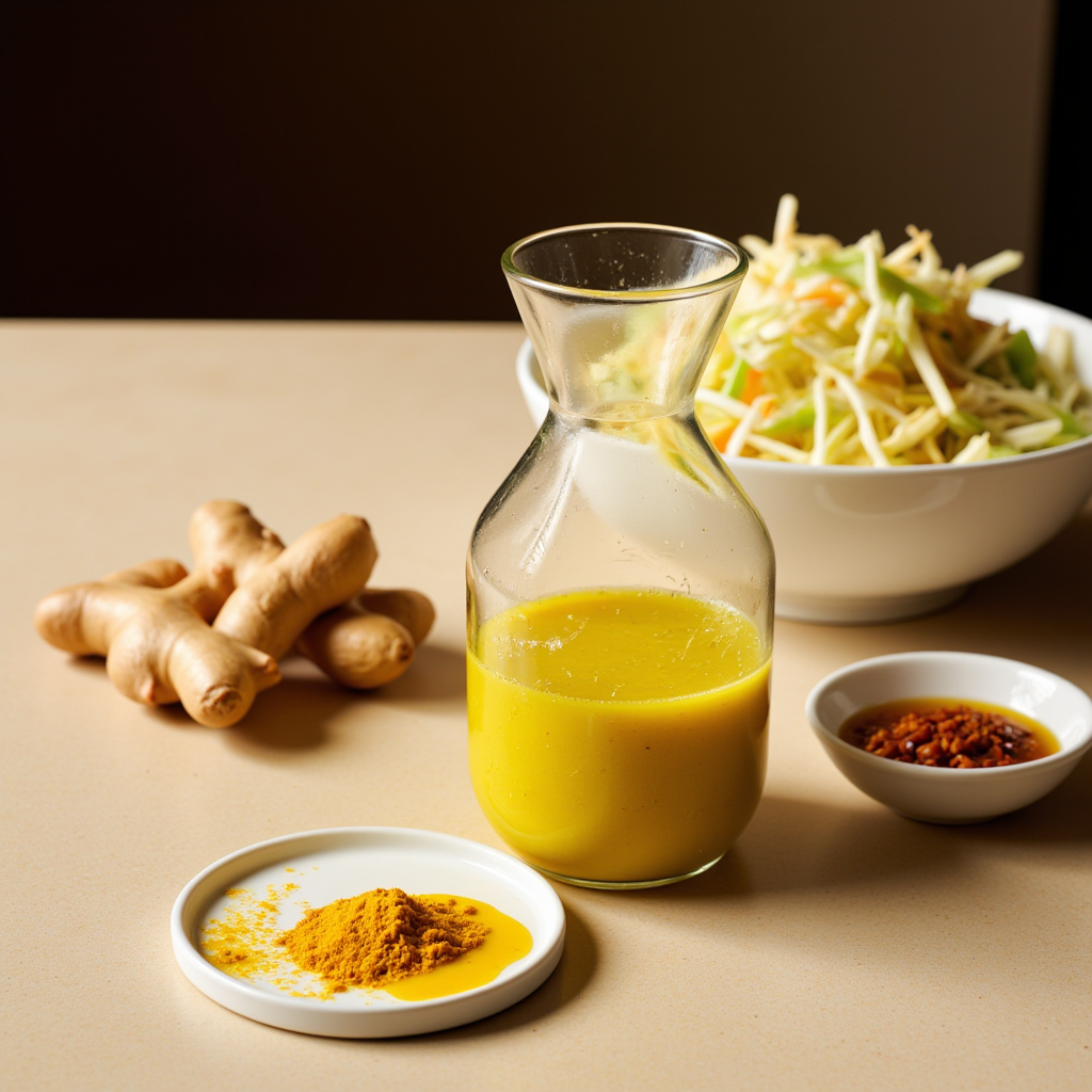 Ginger-Turmeric Green Dressing