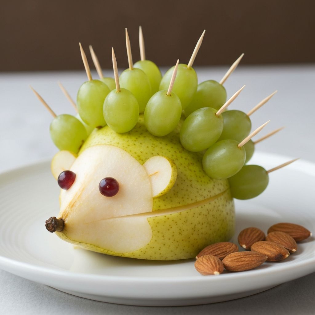 Grape & Cheese 'Hedgehogs'
