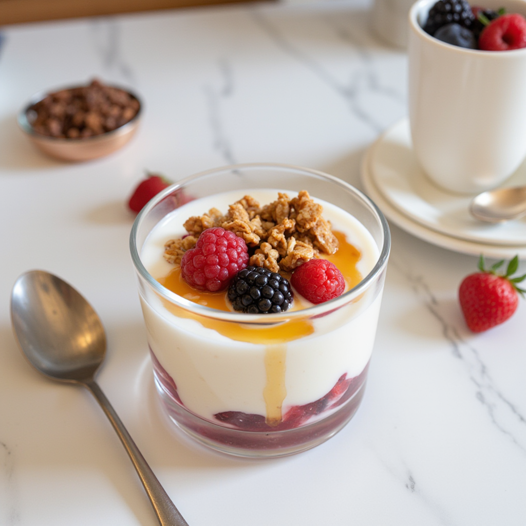 Greek Yogurt Berry Bowl