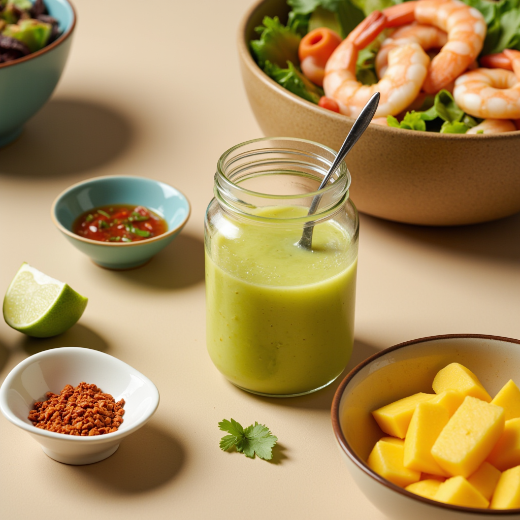 Green Mango-Chili Lime Dressing