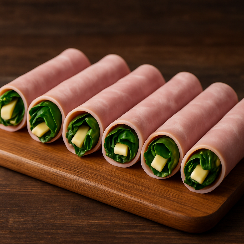 Ham and Cheese Roll-Ups