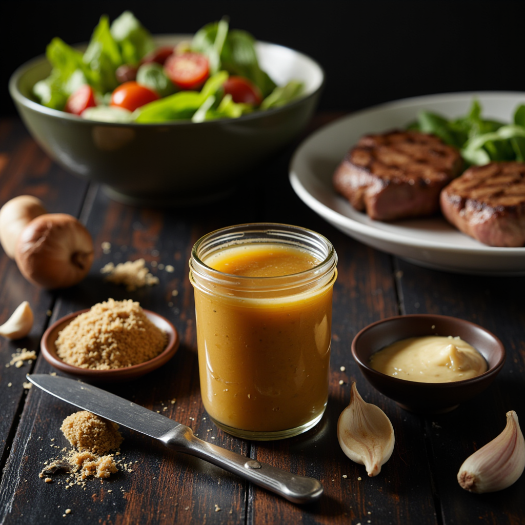 Horse-Radish Black Mustard Vinaigrette