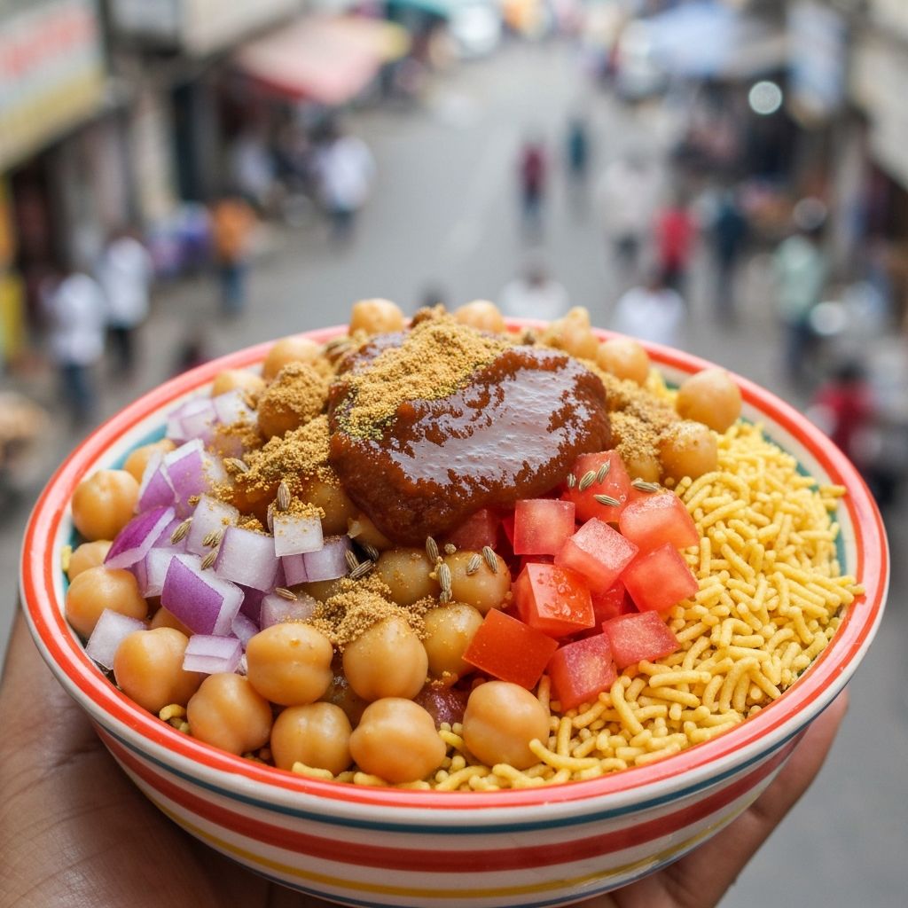 Indian Chickpea Chaat