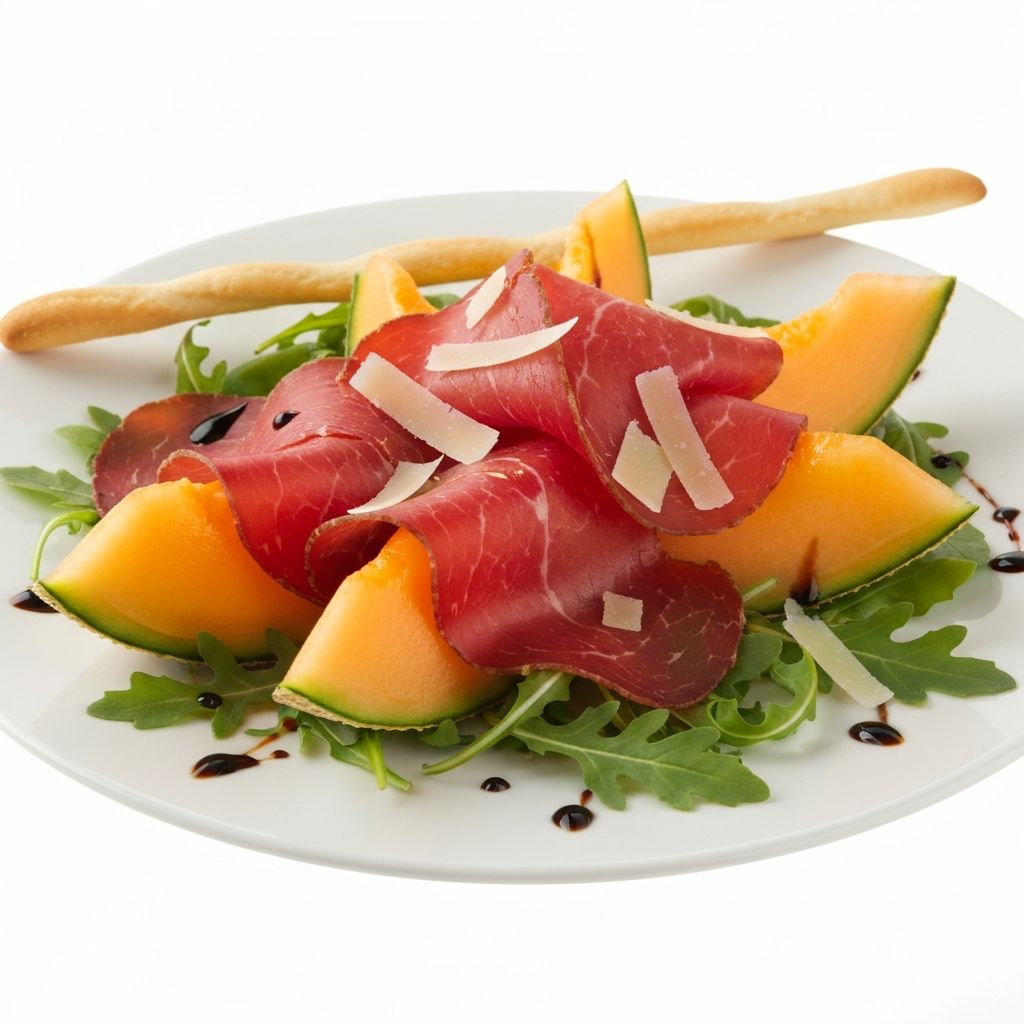 Italian Bresaola & Melon Carpaccio