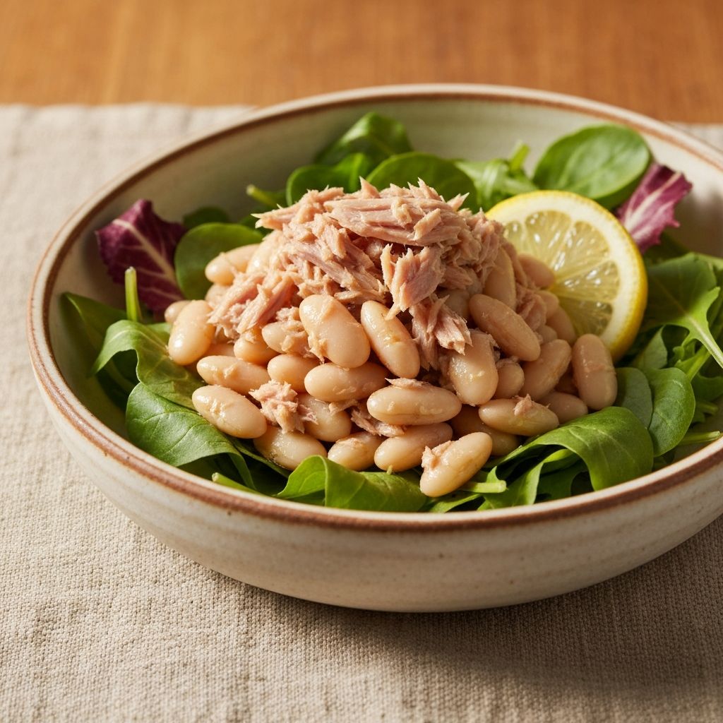 Italian White Bean and Tuna Salad