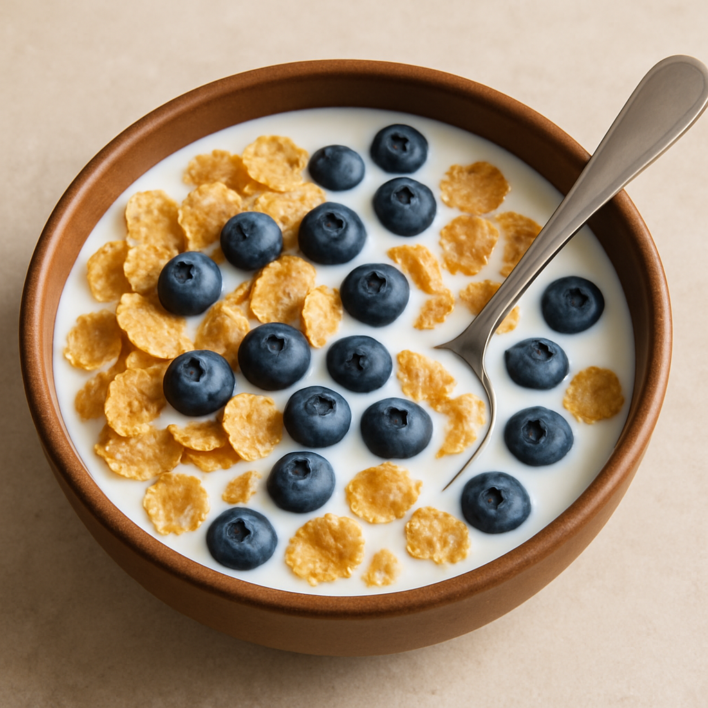 Kefir and Cereal Bowl