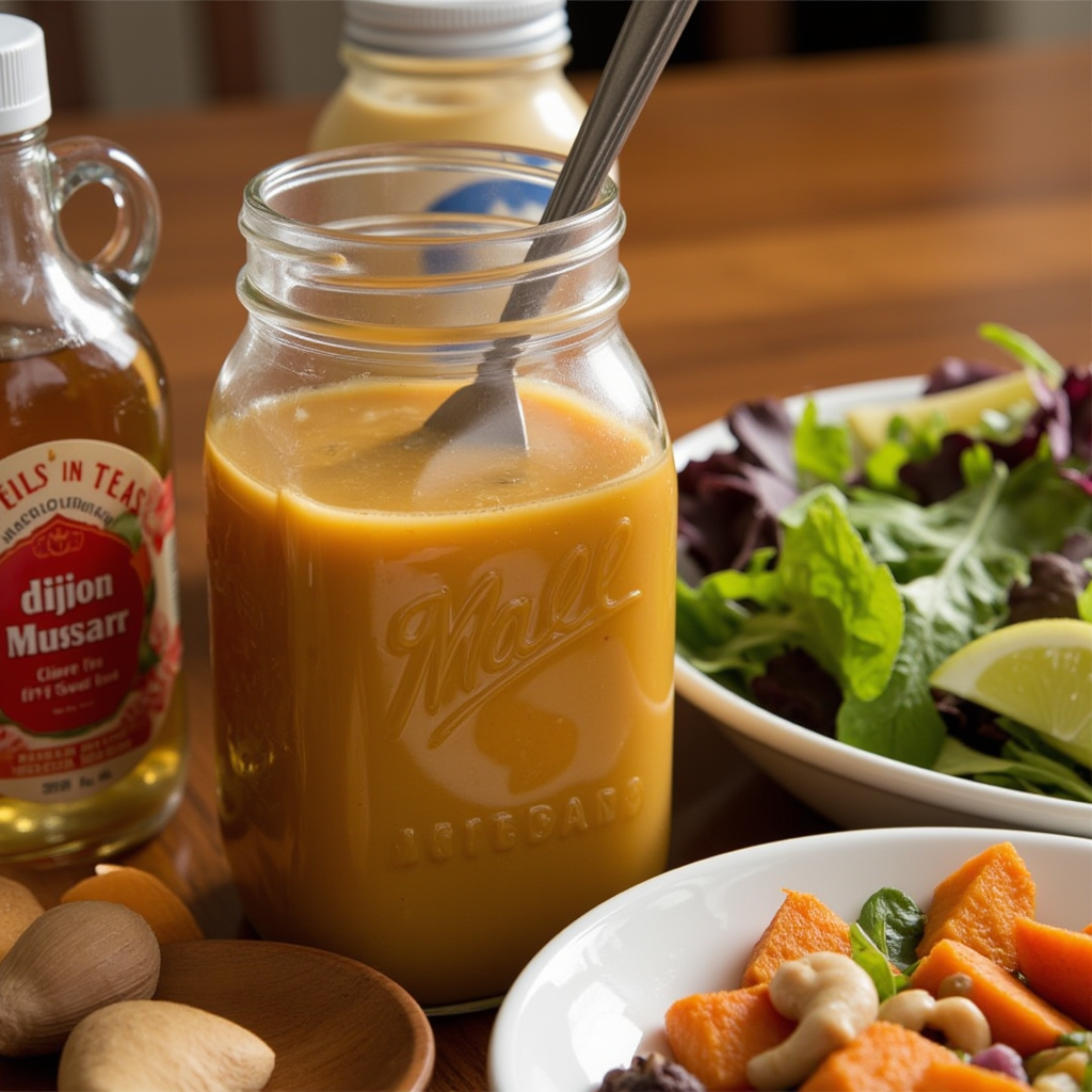 Maple Cider Mustard Drizzle