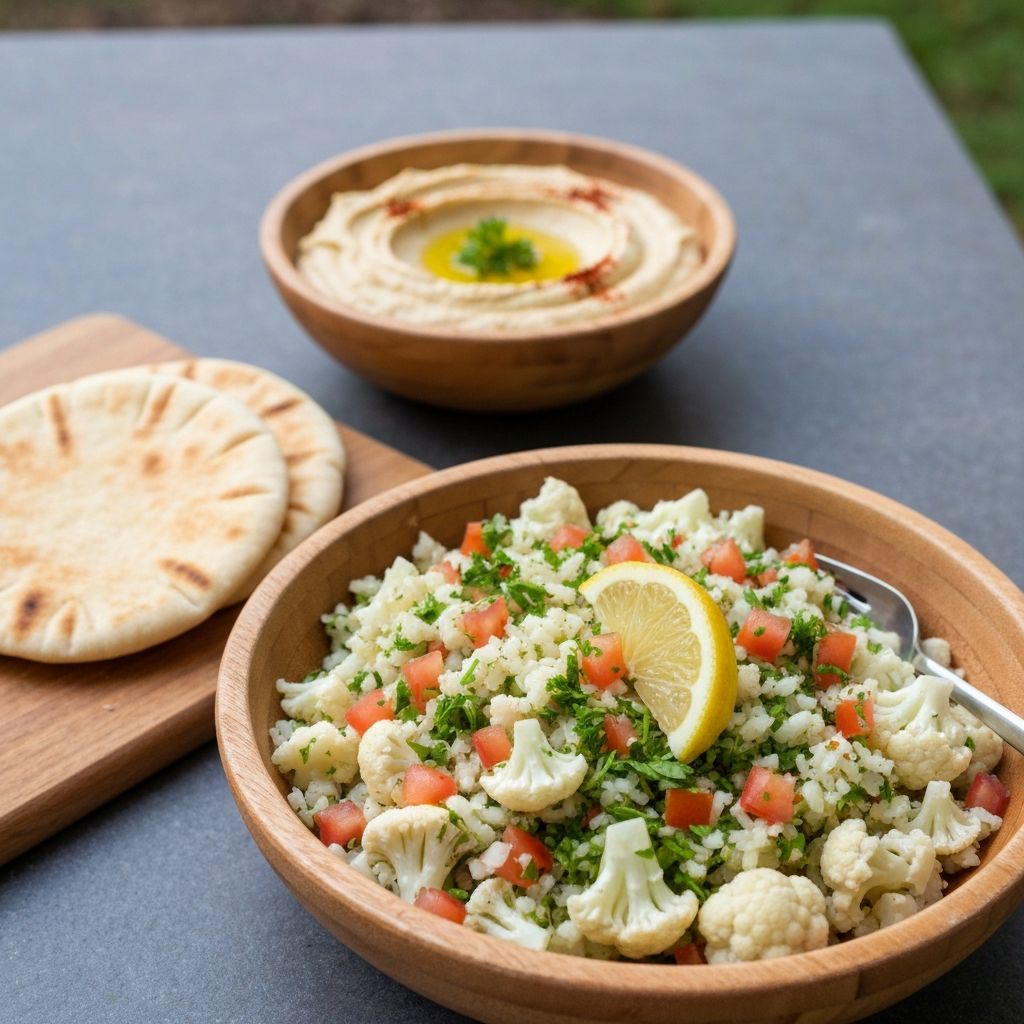 Middle Eastern Tabbouleh-Style Cauliflower