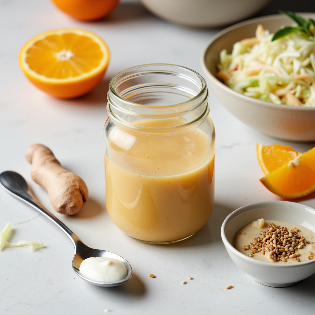 Miso-Ginger Orange Dressing