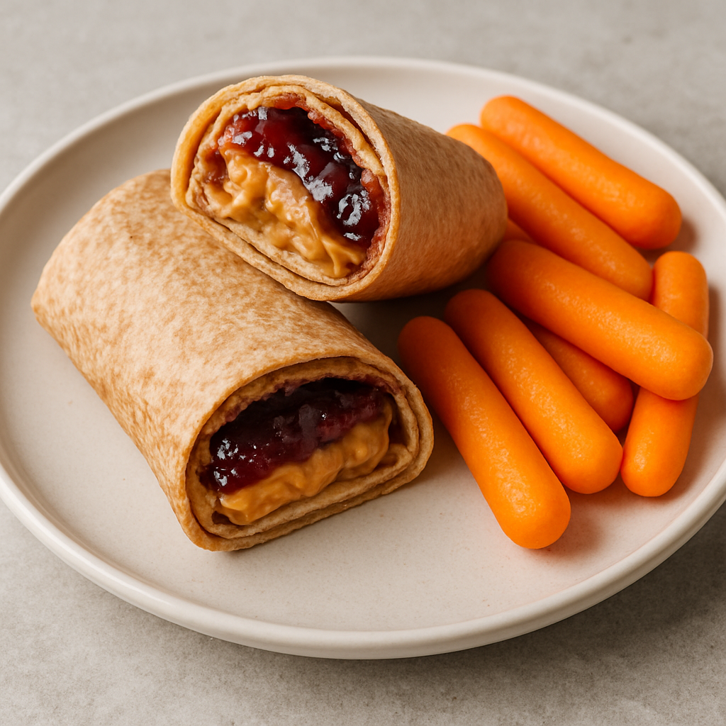 Peanut Butter and Jelly Wrap