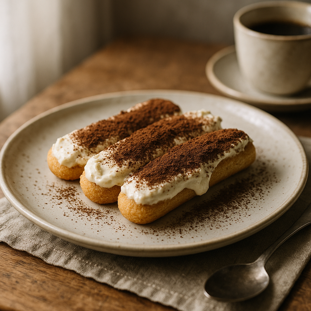 Quick Tiramisu (Mascarpone and Ladyfingers)