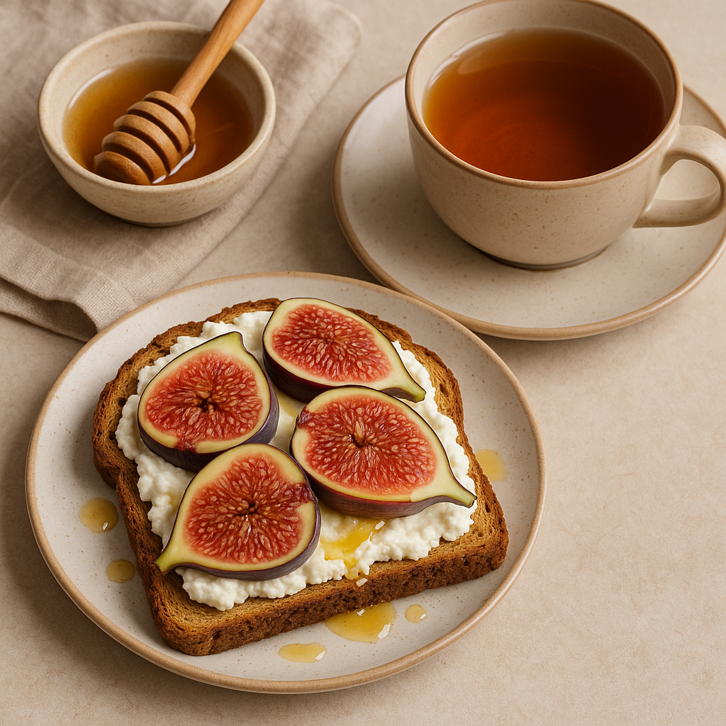 Ricotta and Fig Toast