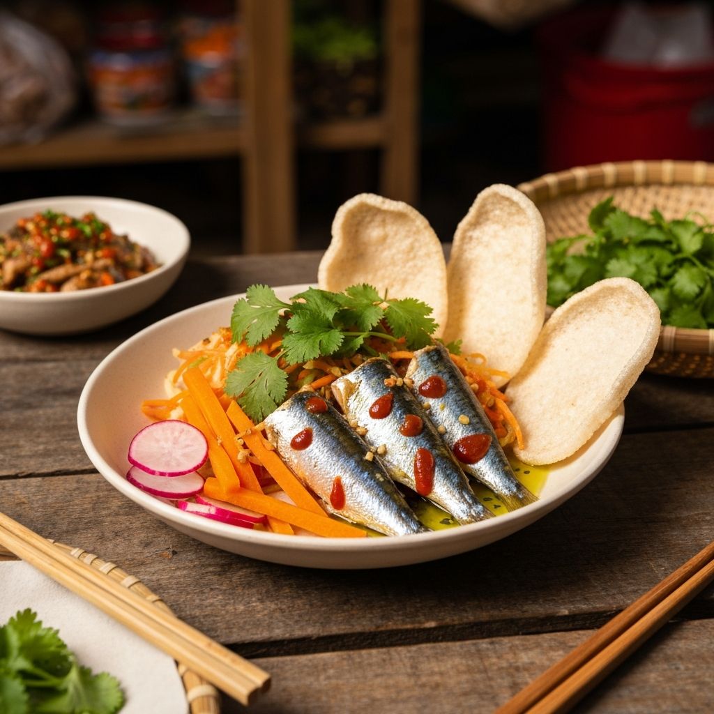 Sardine 'Banh Mi' Style Bowl