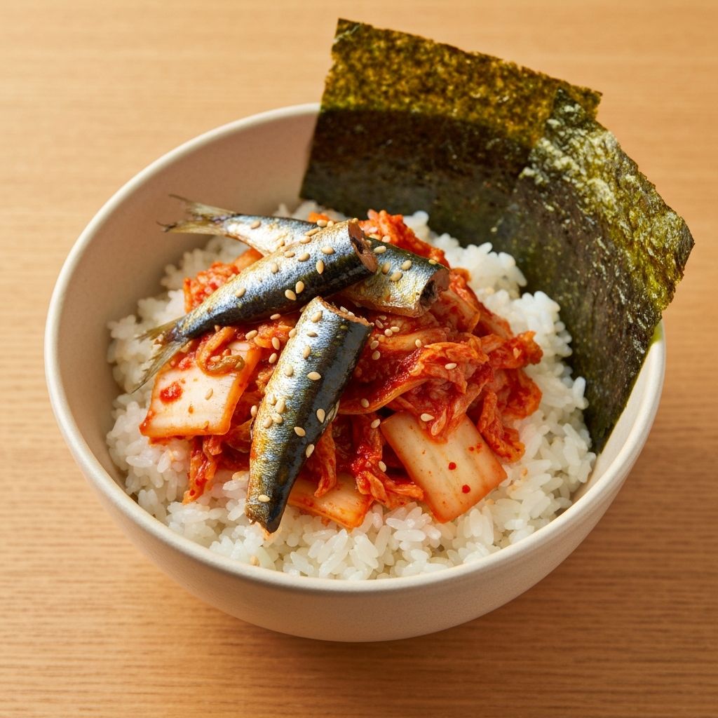 Sardine & Kimchi 'Power' Bowl