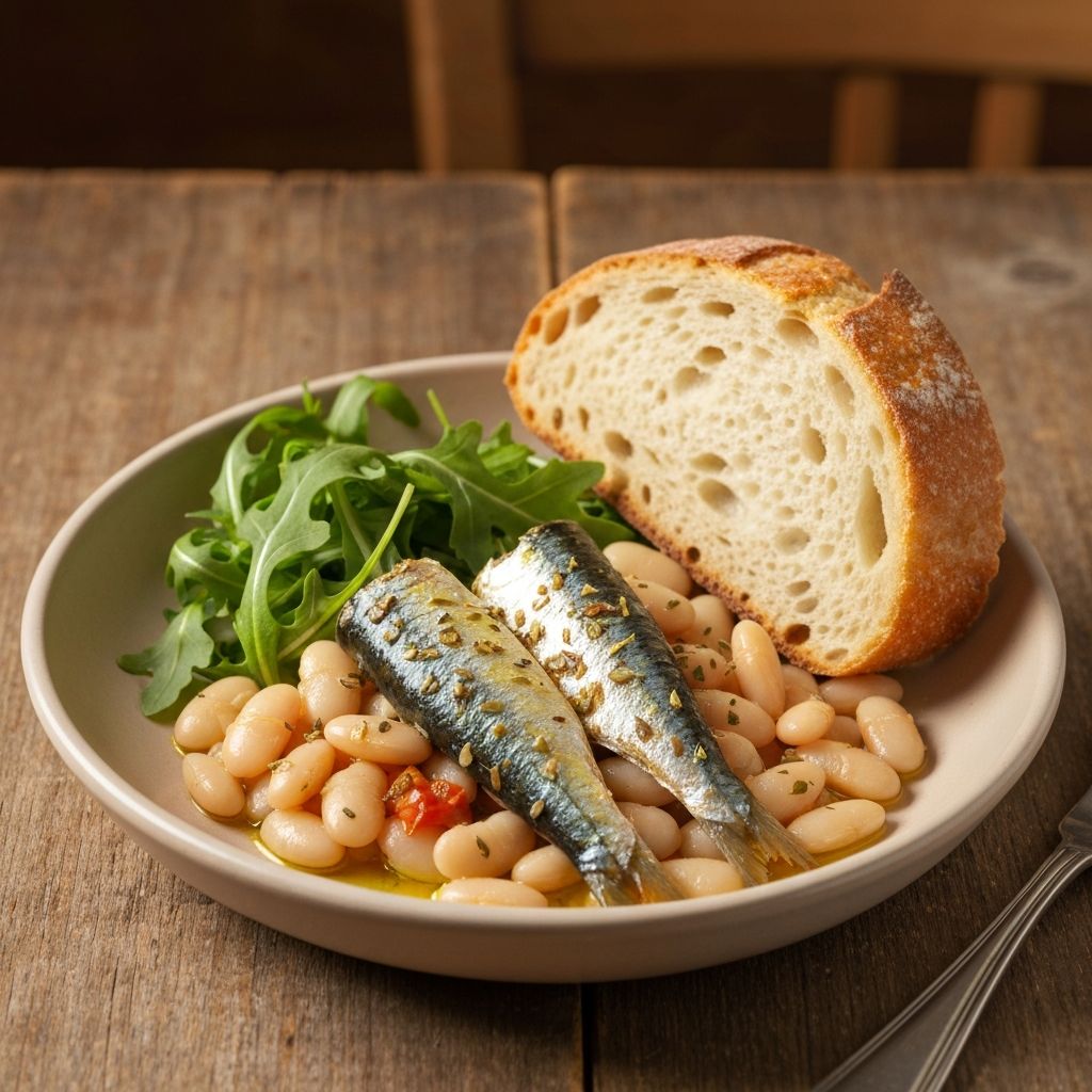 Sardine & White Bean 'Tuscan' Bowl