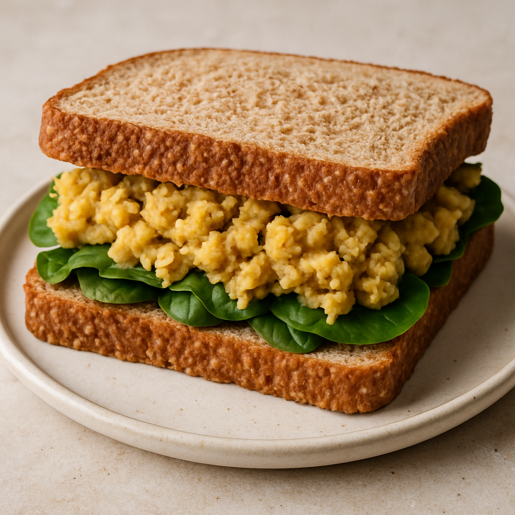Smashed Chickpea Sandwich