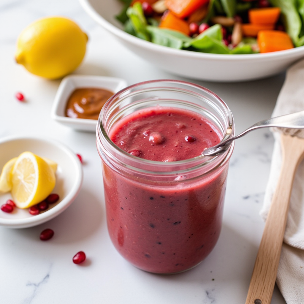 Tahini Pomegranate Dressing