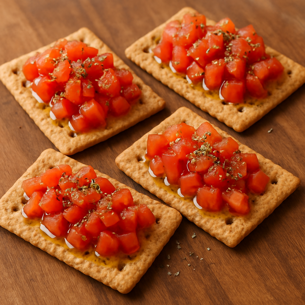 Tomato and Olive Oil Crisp