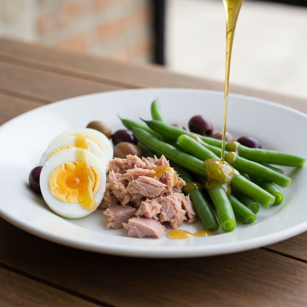 Tuna 'Nicoise' Snack Plate