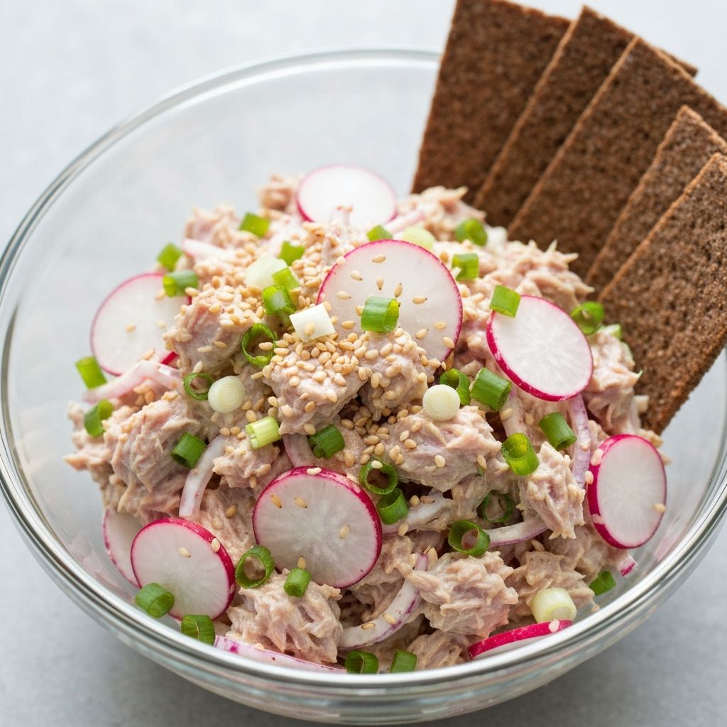 Tuna & Radish 'Crunch' Salad