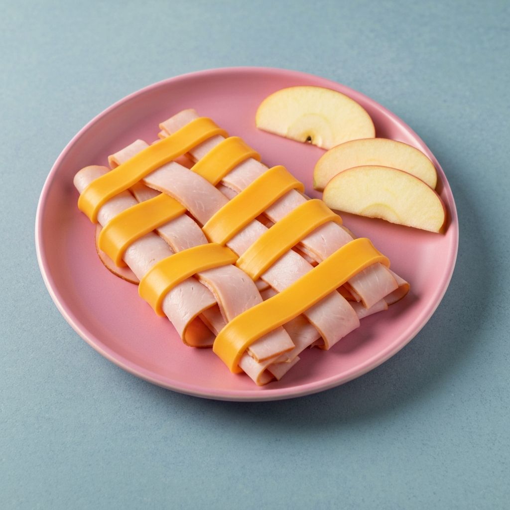 Turkey & Cheese 'Ribbons'