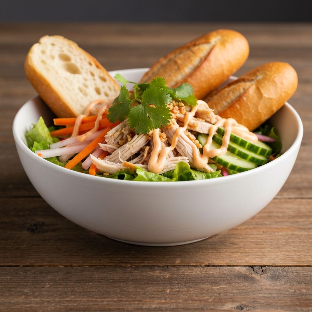 Vietnamese Banh Mi Salad Bowl
