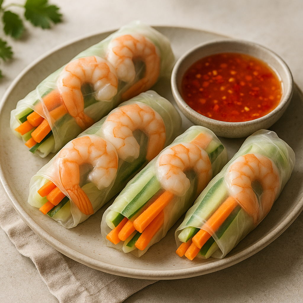 Vietnamese-Style Spring Rolls