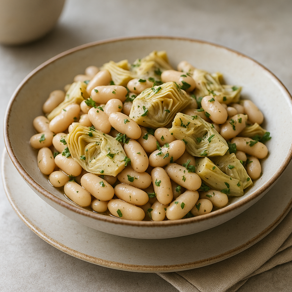 White Bean and Artichoke Salad