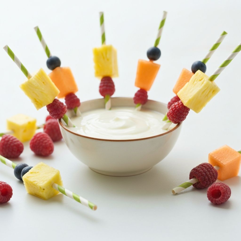 Yogurt Dippers & Fruit Kabobs
