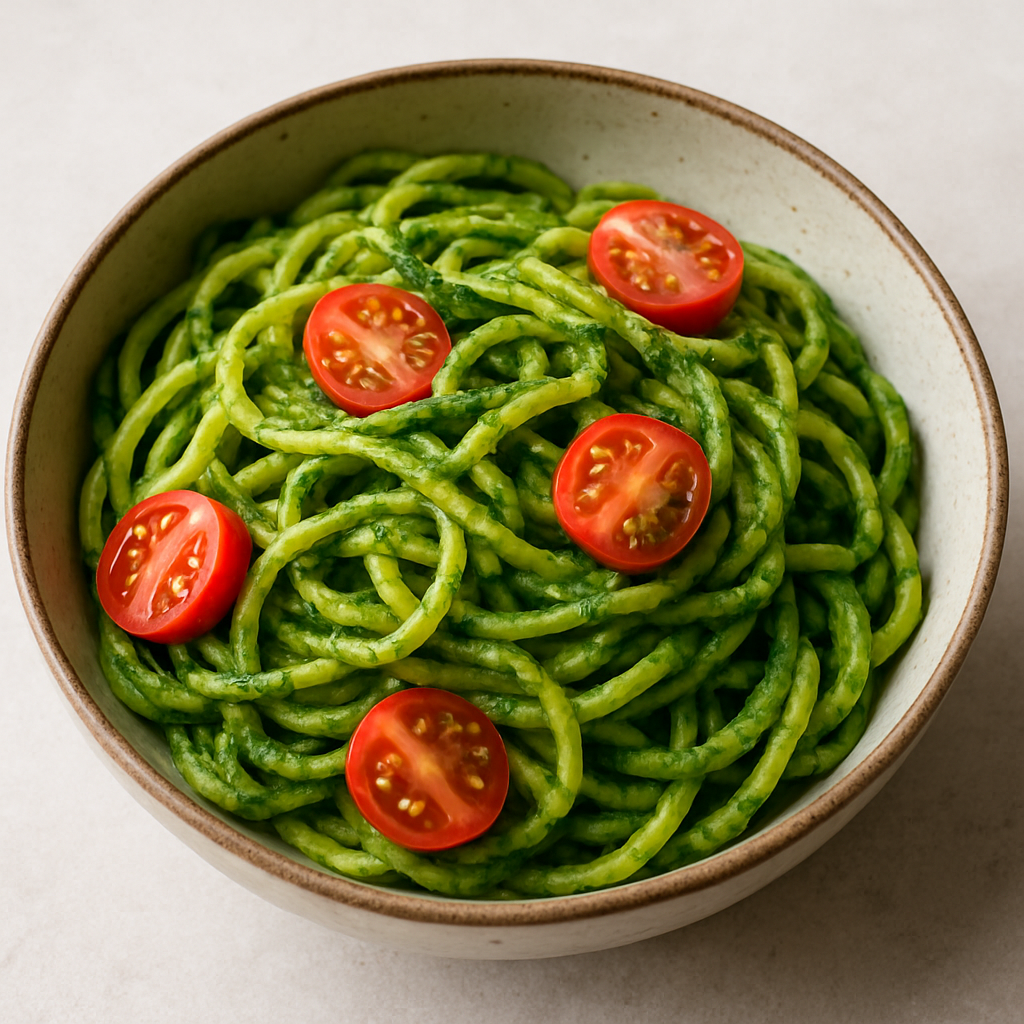 Zucchini Noodles with Pesto
